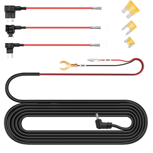 CARPURIDE DC 12V - 24V to 5V 2.5A Max Car Charger Cable kit on Sale
