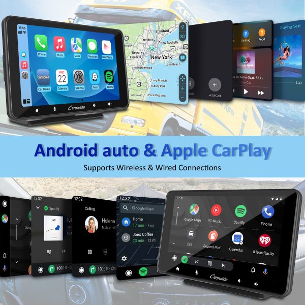 CARPURIDE W708 Wireless Portable Car Stereo Online Hot Sale - Image 5