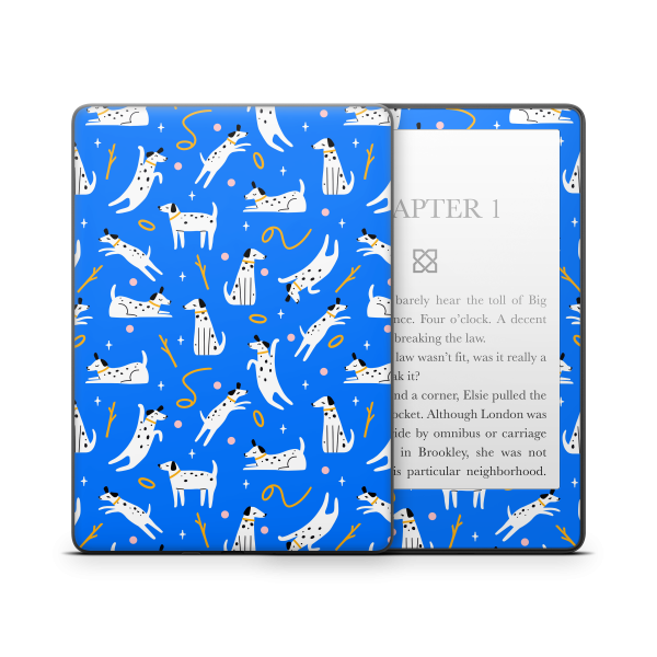 Cobalt Dog Kindle Skin For Cheap - Image 5