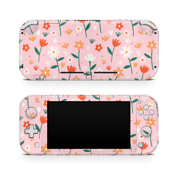 Nintendo Switch Lite Skin Flowers In Summer For Cheap