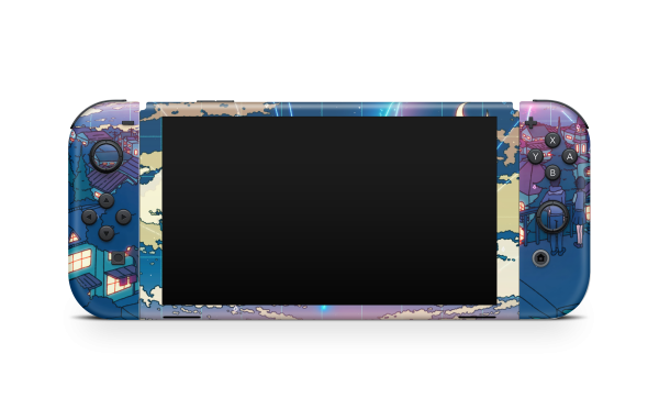 Nintendo Switch OLED Skin Your Name Discount - Image 3