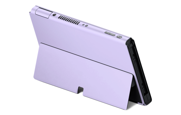 Nintendo Switch OLED Skin Light Lavender Discount - Image 2
