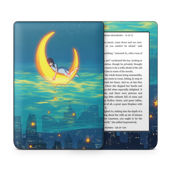 Girl on the Moon Kobo Skin Fashion - Image 4