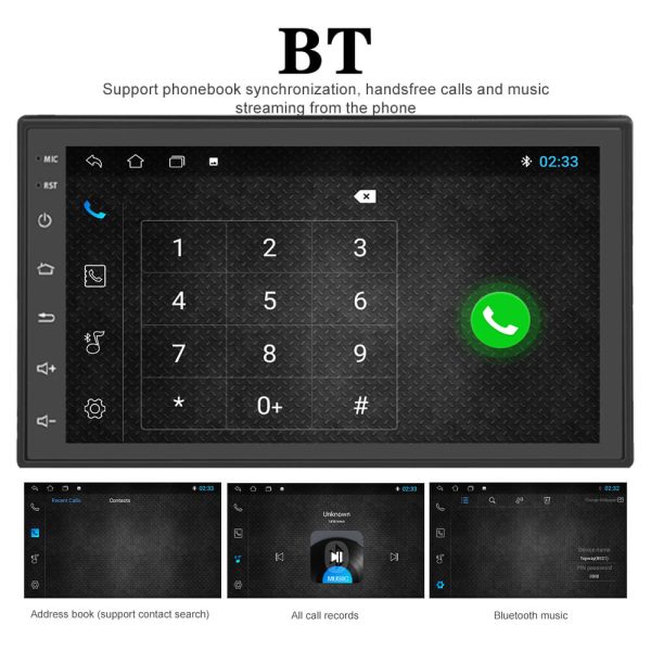 CARPURIDE Android 8.1 2Din 7   Car Stereo Radio TFT Car MP5 Player 1080P BT WIFI GPS Navigation FM Phone Link Auto Radio For Sale - Image 5