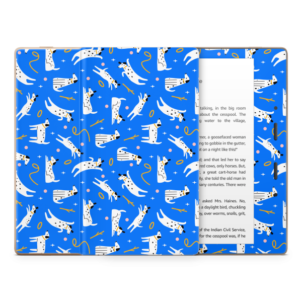 Cobalt Dog Kindle Skin For Cheap - Image 3