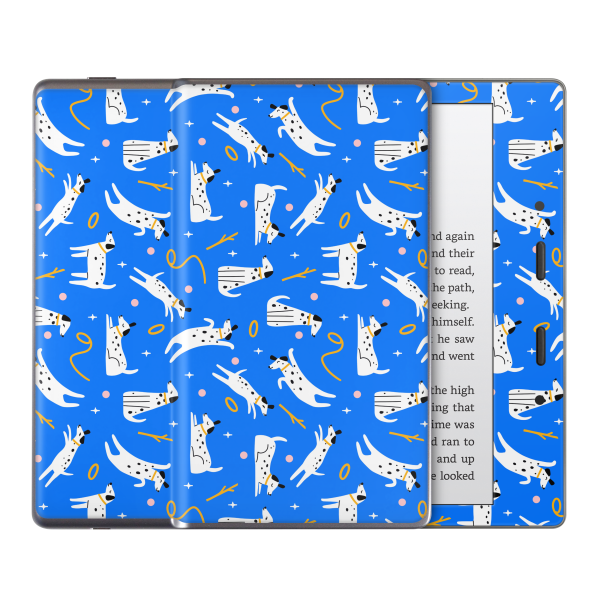 Cobalt Dog Kindle Skin For Cheap - Image 4