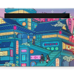 Nintendo Switch 2017 Skin Lantern Festival Fashion - Image 2