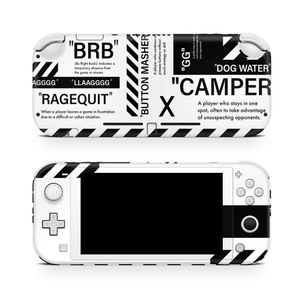 Nintendo Switch LITE Skin True Gamer Discount