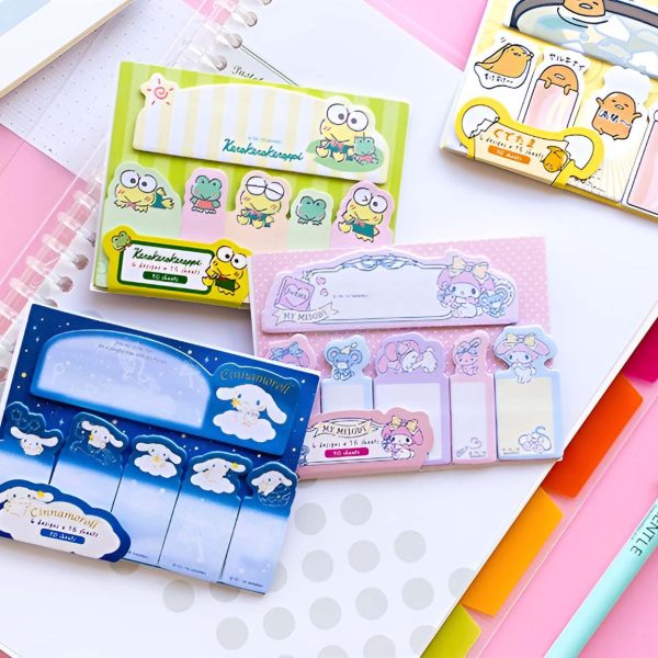 Sanrio Characters Index Sticky Notes Set Sale - Image 4