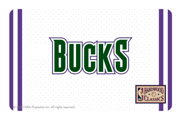 Milwaukee Bucks: Home Hardwood Classics Supply - Image 2