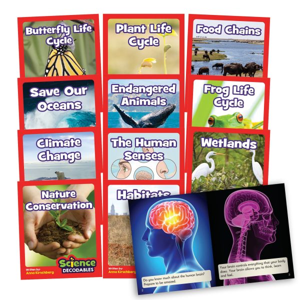 Science Decodables Phase 6 Non-Fiction Hot on Sale