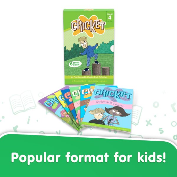 Cricket the Kid - Decodable Chapter Books - Box Set Online - Image 4