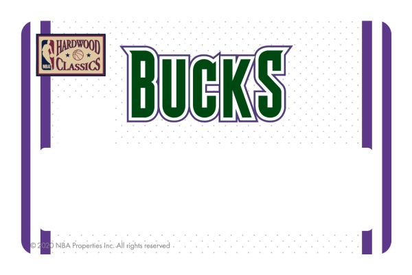 Milwaukee Bucks: Home Hardwood Classics Supply - Image 4