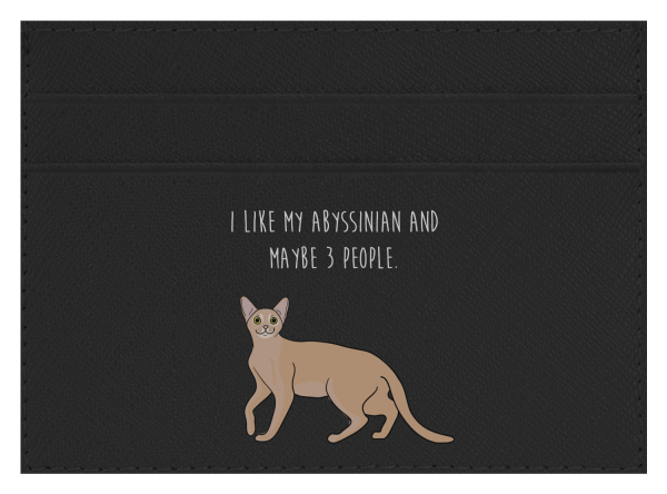 I like my Abyssinian and maybe 3 people Sale - Image 5