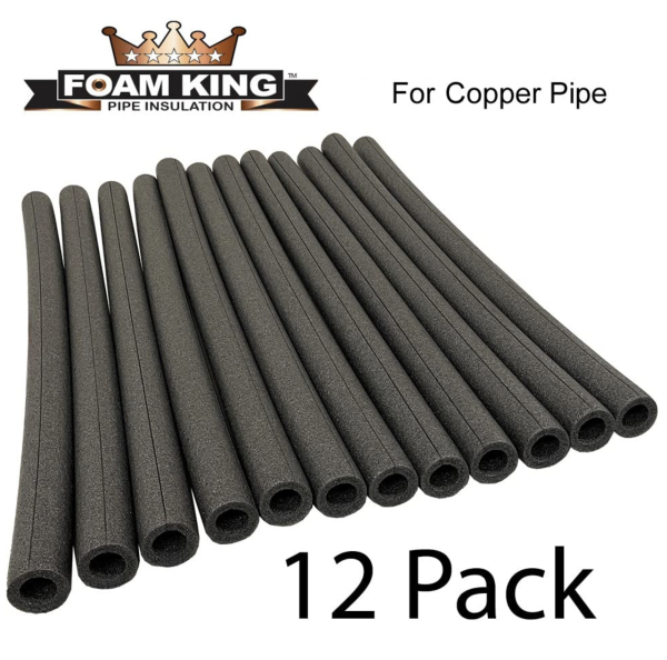 12-Pack Foam King Insulating Foam Copper Pipe Covers Online now - Image 3