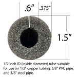 Foam King Bulk Pipe Insulation - 1 2 in. x 3 ft. - 180 Count For Discount - Image 2