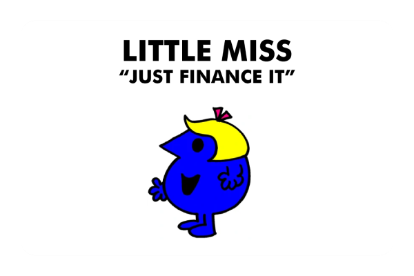 Little Miss Just Finance It on Sale