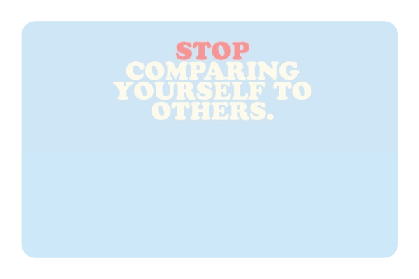 Stop Comparing Online now