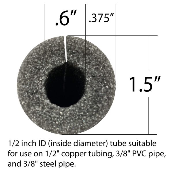 12-Pack Foam King Insulating Foam Copper Pipe Covers Online now - Image 5