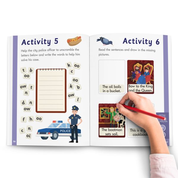 Phase 3 Phonics Workbook For Sale - Image 2