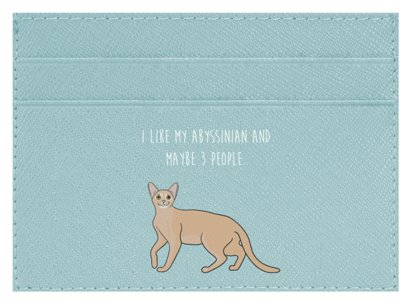 I like my Abyssinian and maybe 3 people Sale