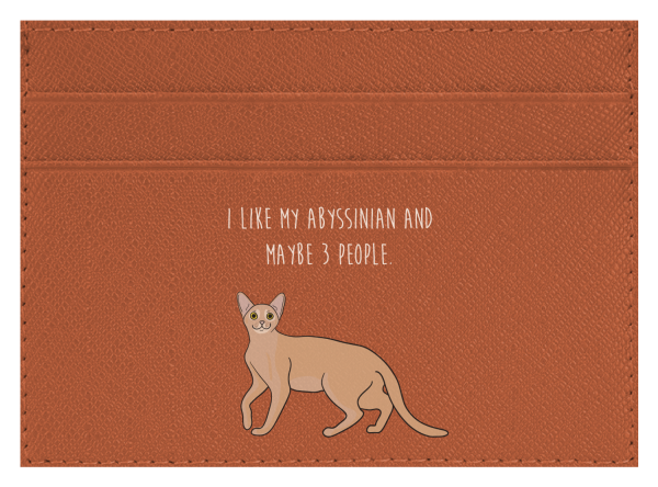 I like my Abyssinian and maybe 3 people Sale - Image 2