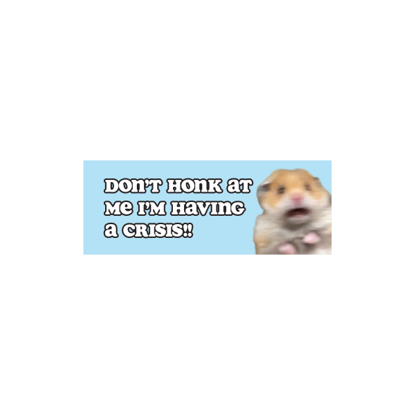 Don t Honk at Me I m Having A Crisis Cheap - Image 2