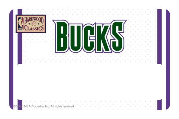 Milwaukee Bucks: Home Hardwood Classics Supply - Image 5