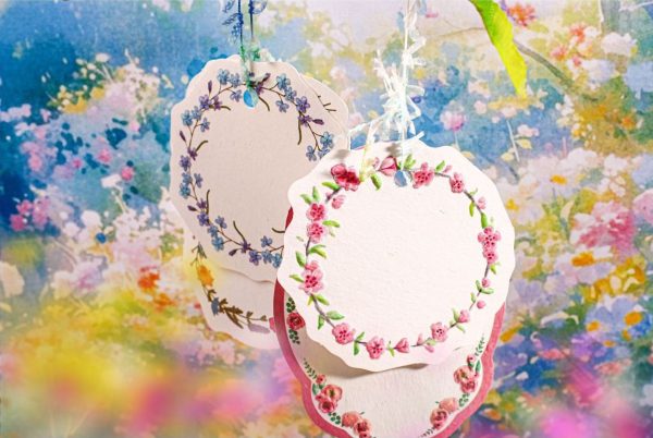 Floral Wreath Series Decorative Paper Cheap - Image 5