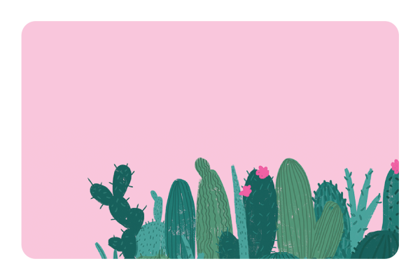 Pink Cactus Hot on Sale