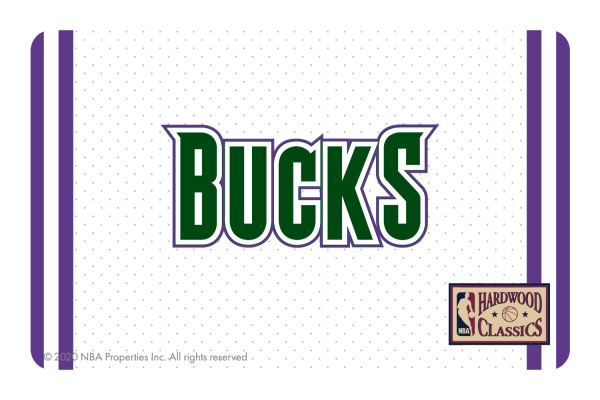 Milwaukee Bucks: Home Hardwood Classics Supply