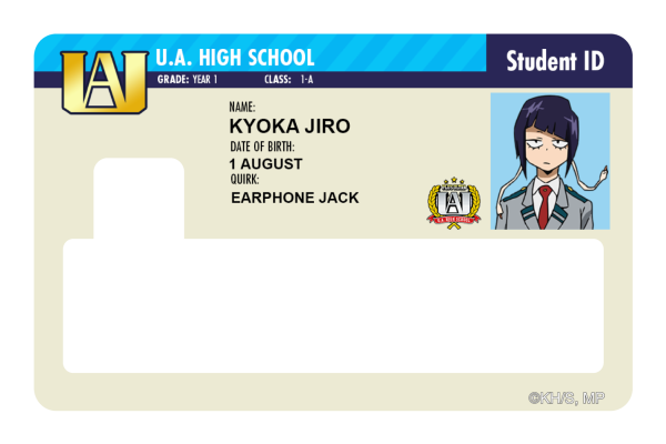 Student ID - Kyoka Jiro Discount - Image 4