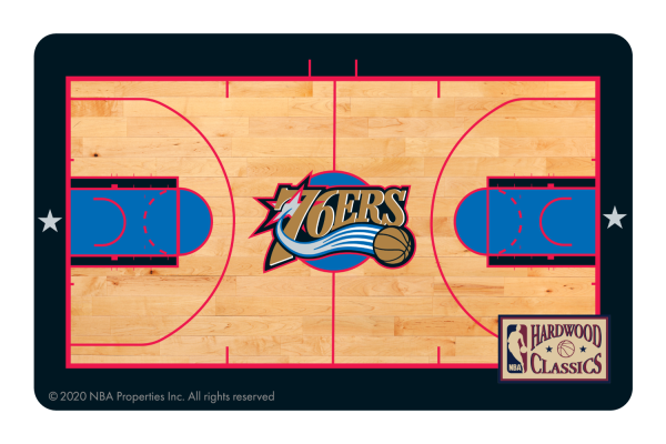 Philadelphia 76ers: Retro Courtside Hardwood Classics For Discount