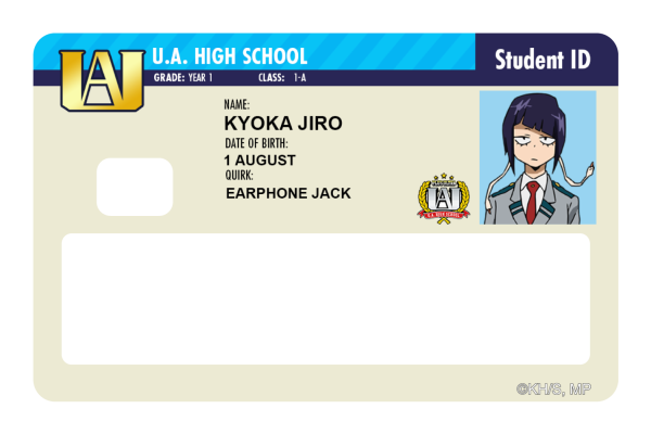 Student ID - Kyoka Jiro Discount - Image 5