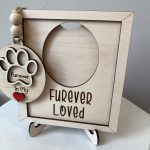 Pet - Dog Memorial Photo Frame and Matching Ornament Online Sale - Image 2