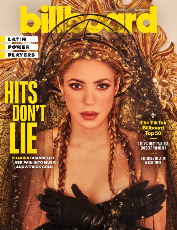 Billboard - 23.09.23 Edition: Latin Power Players, Hits Don’t Lie, Shakira Channeled Her Pain Into Music & Struck Gold, The TikTok Billboard Top 50, The Guide To Latin Music Week, Marshmello & More! on Sale