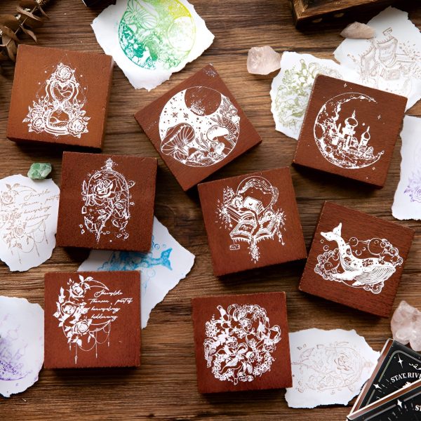 Magical Nature Wooden Stamps - Large Online Sale