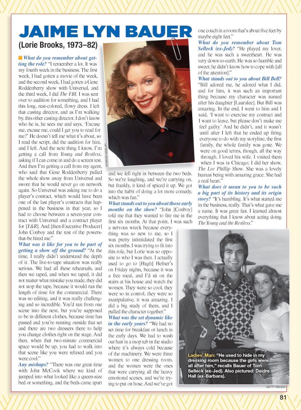 Soap Opera Digest - Young & Restless Guide: 100 Exclusive Interviews, Backstage Gossip, Wildest Storylines, Memorable Weddings, Vintage Photos, Eric Braeden, Melody Thomas Scott, Genoa City & Pics! For Discount - Image 3