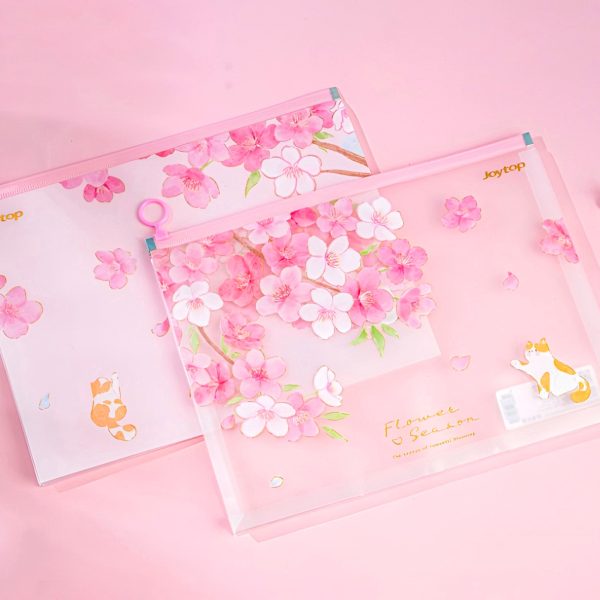Blossom Dreams A4 Clear Pocket Hot on Sale