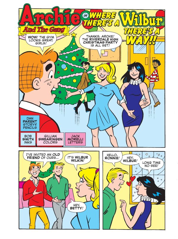 World Of Archie Jumbo Comics #145 - The Official Comic Book Of Christmas, Riverdale High Christmas Party Is Here, Wilbur Wilkin Returns, Alexandra Cabot Crashes The Celebration & More Holiday Havoc! Fashion - Image 2