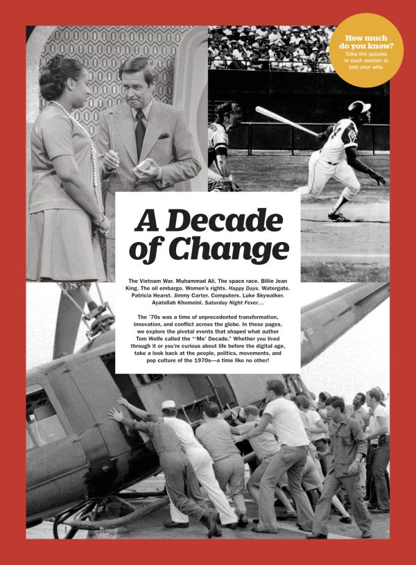 TIME Special Edition - 1970s:  Me  Decade, Life Before Digital Age, People, Politics, Movements, Pop Culture, Vietnam War, Space Race, Paul McCartney, Women s Strike, Star Trek, Ronald Reagan & More! For Sale - Image 2