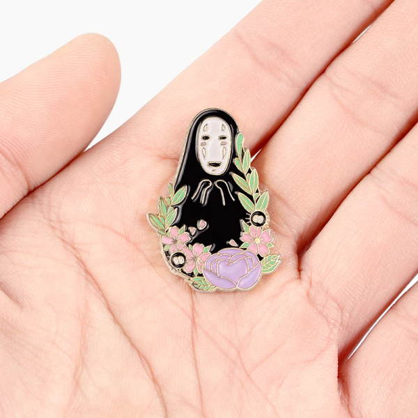 Spirited Away Enamel Pin - No Face Man For Sale - Image 2