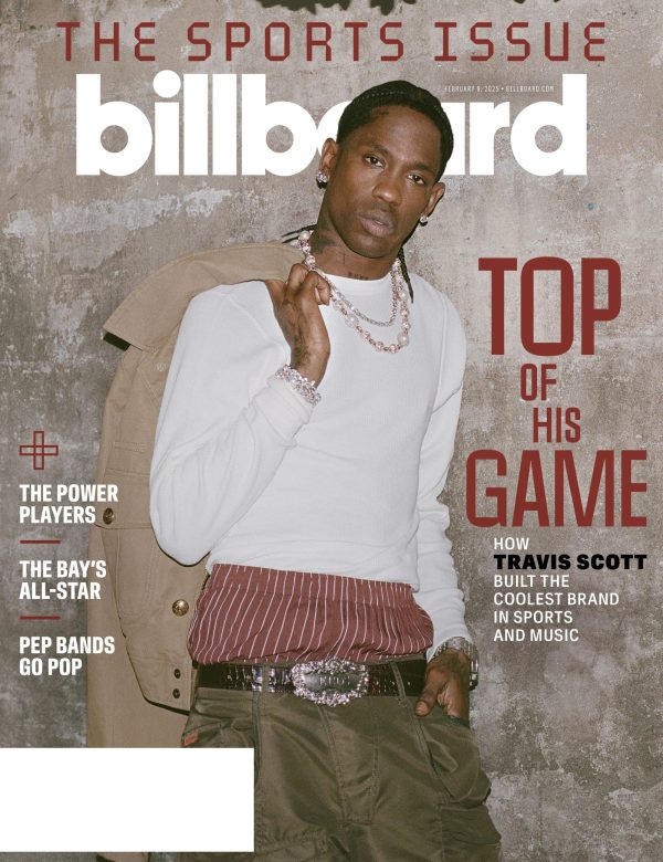 Billboard - 25.02.08 Edition: Travis Scott Built The Coolest Brand In Sports & Music, Empire s Ghazi Brought The Music Business, Music Venues, Spotify Saved The Music Industry & More! For Sale