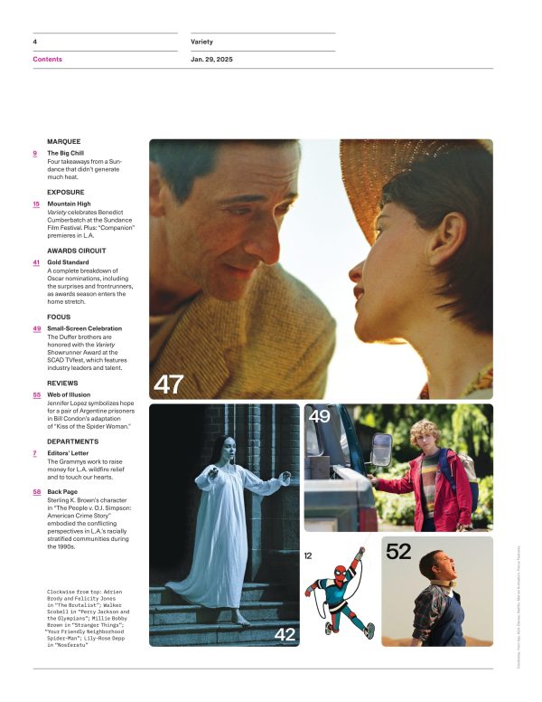 Variety - 25.01.29 Edition: Sterling K. Brown Returns To TV In Hulu’s Political Thriller, Grammys Pivoted Again; The Third Time In Five Years, Oscar Nominations, The Substance, Sundance Recap & More! For Cheap - Image 3
