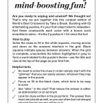 Take a Break - Cross Word (Large Print): 99+ Puzzles & Mystery Words, Challenges To Cozy Up With, Hours Of Mind-Boosting Fun, Relax, Unwind Your Way, Unplug, Reduce Stress, Brain Challenges & Solve! For Sale - Image 3