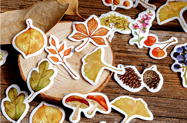 Forest Plants Paper Stickers Discount - Image 4
