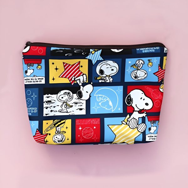 Peanuts Snoopy Travel Pouch - Discovering The Universe Fashion