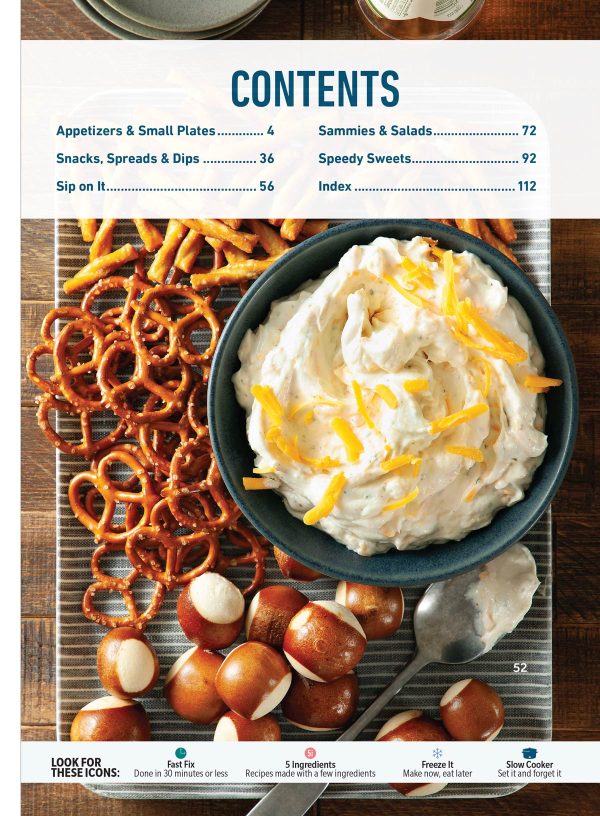 Taste of Home - Snackable: 119 Starters & Sips For Any Occasion, Must-Try Munchies, Easy Appetizers, Snacks, Spreads, Dips, Sammies, Salads, Speedy Sweets, Quick Cocktails For Game Day, Brunch & More! Hot on Sale - Image 2