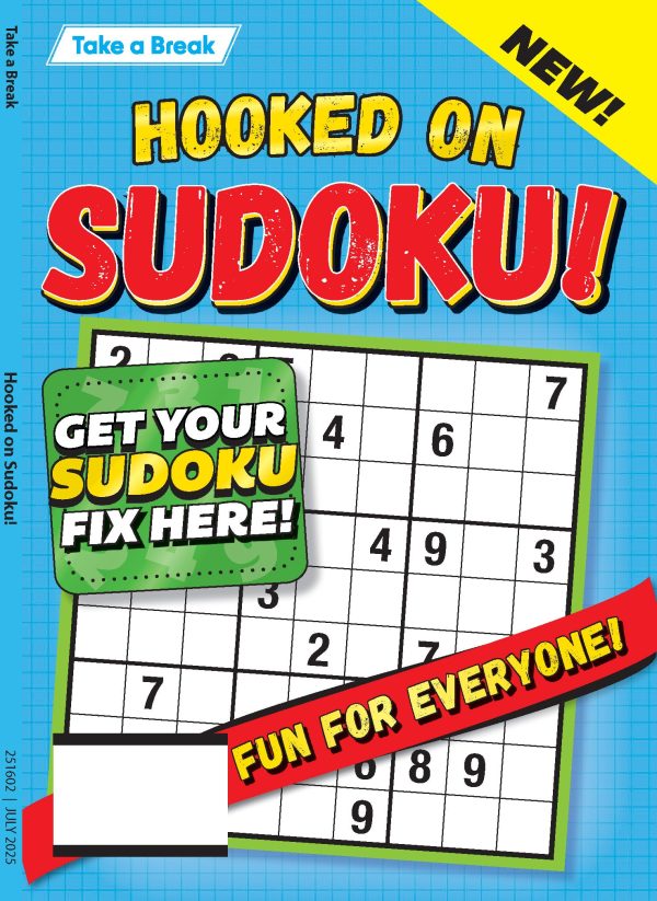 Take a Break - Hooked on Sudoku 25.04.11: Get Your Sudoku Fix, Fun For Everyone, Hours Of Mind-Boosting Fun! Sale