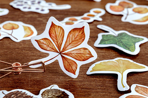 Forest Plants Paper Stickers Discount - Image 5